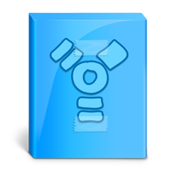 HDD Firewire Blue Icon 256x256 png